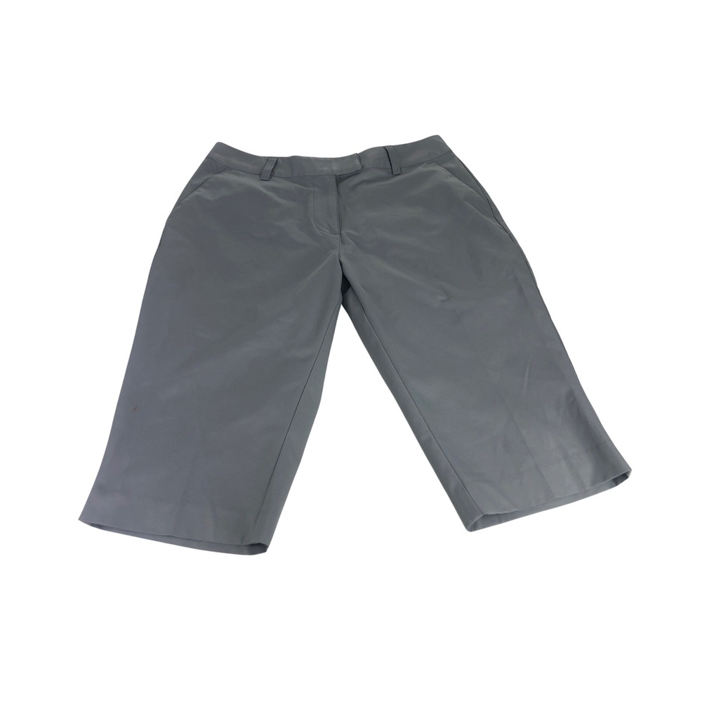 Adidas Women's Gray ClimaCool Stretch Golf Shorts Size 4 Polyester AE7002